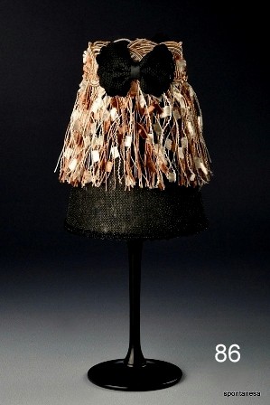 Sklenený svietnik s kreatívnym tienidlom - 86